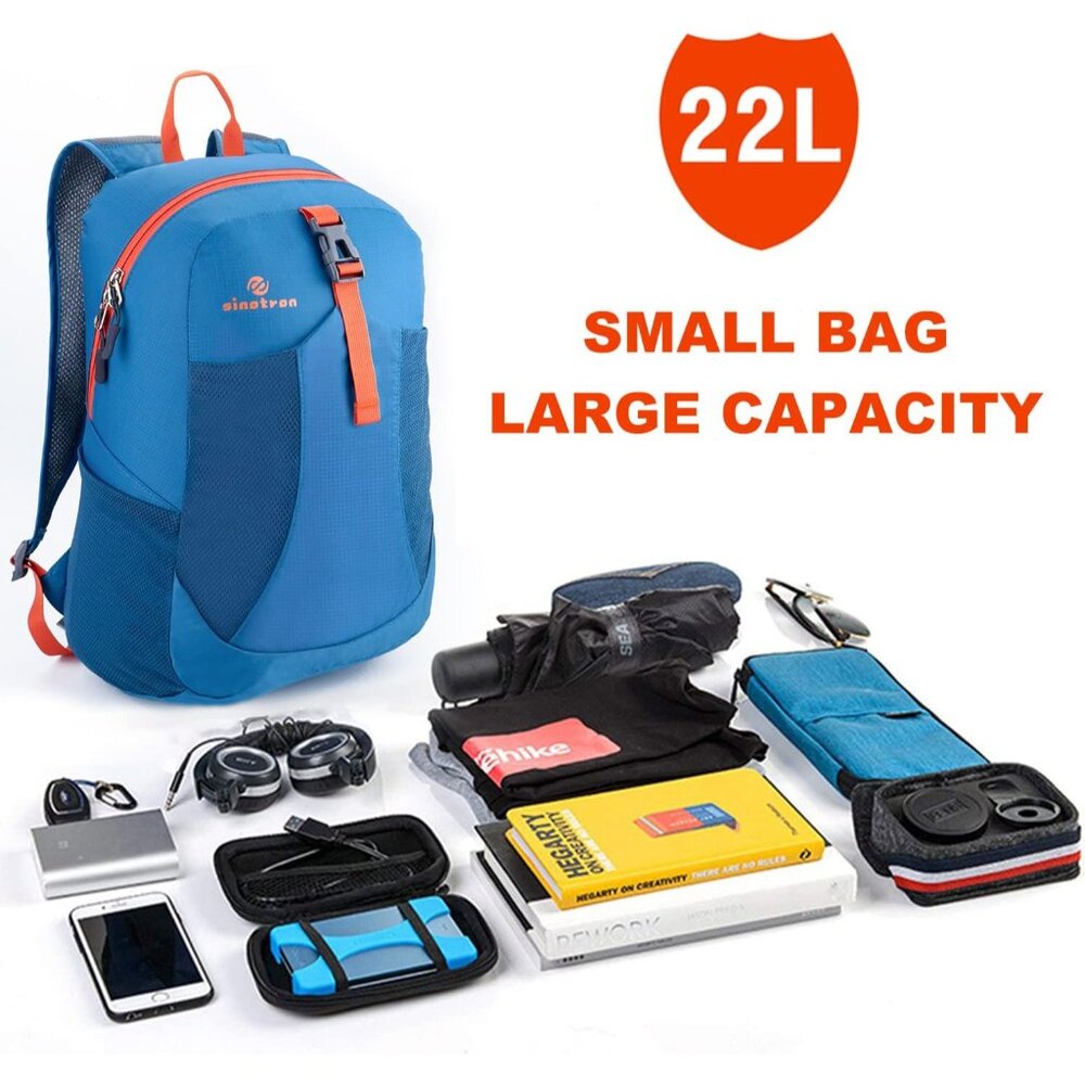 22L Lightweight Packable Hiking Backpack, Small H… - image 6